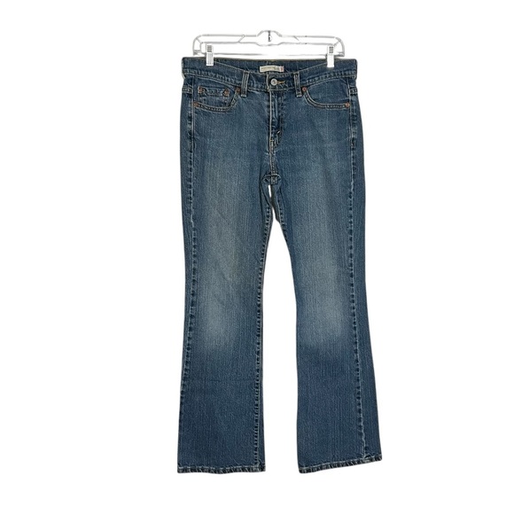 Levi’s 515 Vintage Bootcut Jeans Blue Size 8 - Picture 1 of 9